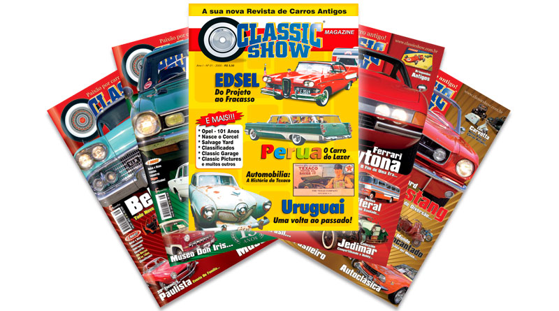 Revista Classic Show, a sua revista de carros antigos