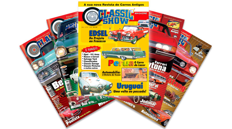Revista Classic Show, a sua revista de carros antigos
