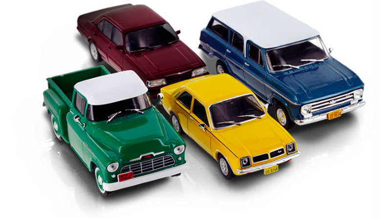 A Chevrolet lança miniaturas colecionáveis