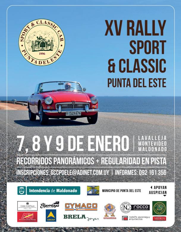 XV Rally Sport & Classic em Punta del Este/Uruguai