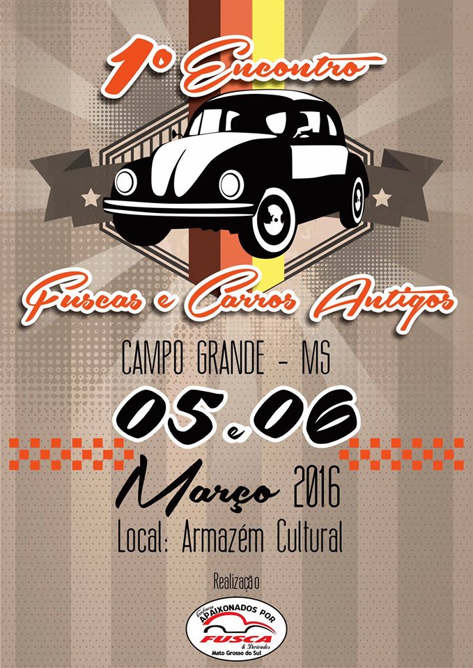 1º Encontro de Fuscas e Carros Antigos de Campo Grande/MS