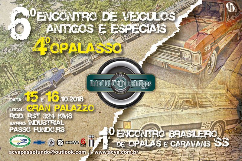 1º Encontro Brasileiro de Opalas e Caravans SS