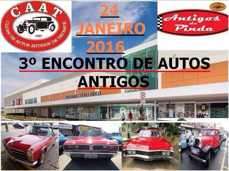 3º Encontro de Autos Antigos de Pindamonhangaba/SP