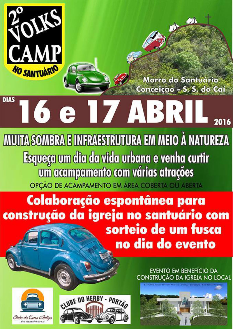 2º Volks Camp em São Sebastião do Caí/RS