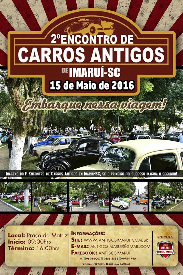 2º Encontro de Carros Antigos de Imaruí/SC