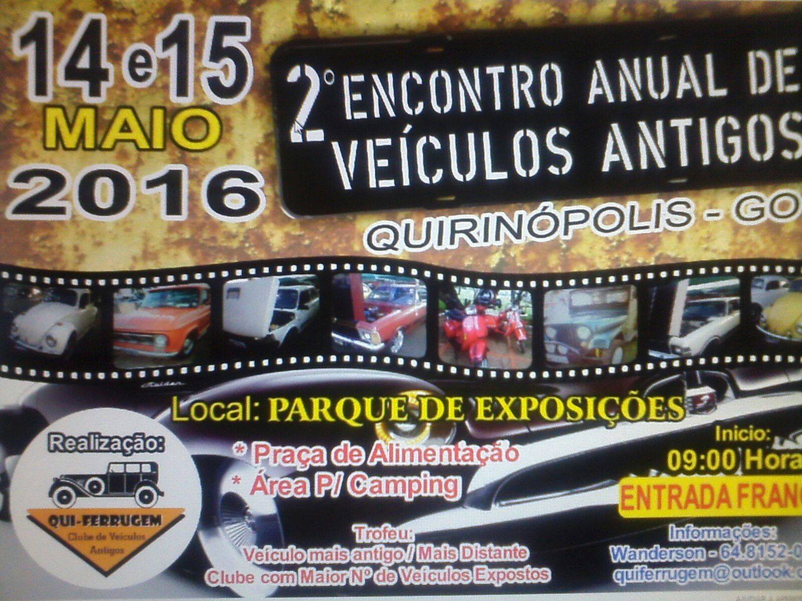 2º Encontro Anual de Veículos Antigos de Quirinópolis/GO