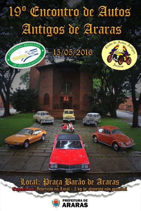 19º Encontro de Autos Antigos de Araras/SP
