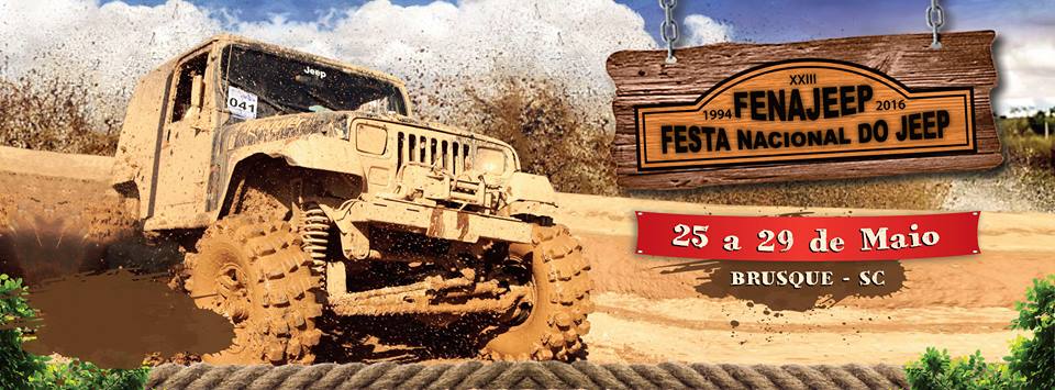 XXIII FenaJeep: Festa Nacional do Jeep em Brusque/SC