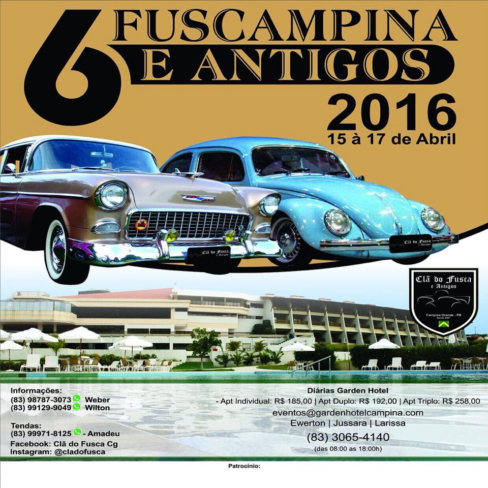 6º Fuscampina e Antigos em Campina Grande/PB