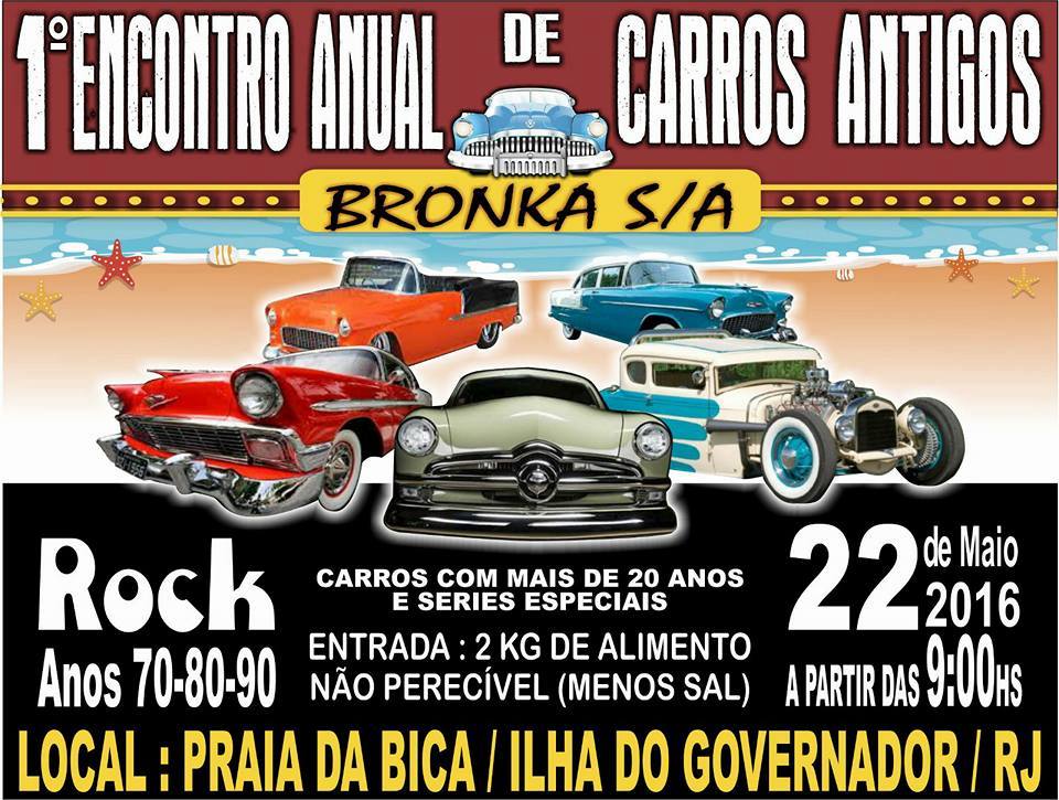 1º Encontro Anual de Carros Antigos de Ilha do Governador/RJ