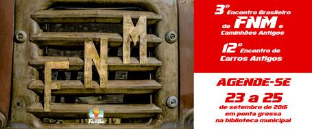 12º Encontro de Carros Antigos de Ponta Grossa/PR