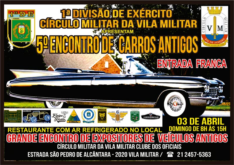 5º Encontro de Carros Antigos do Rio de Janeiro/RJ