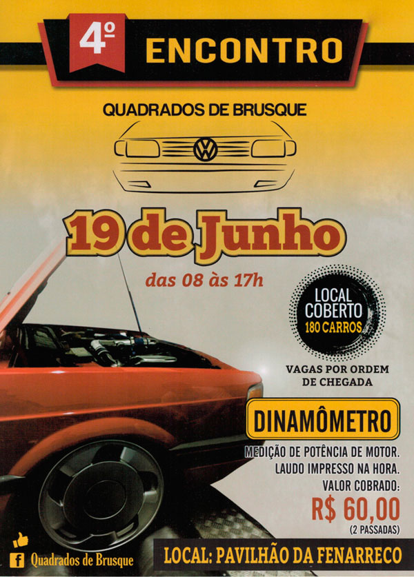 4º Encontro Quadrados de Brusque/SC