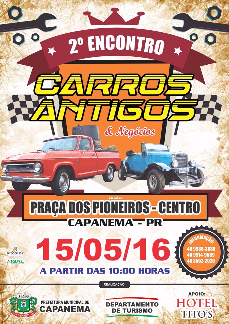 2º Encontro de Carros Antigos & Negócios de Capanema/PR