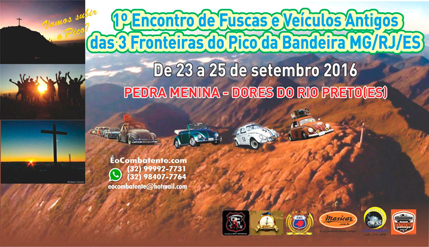 1º Encontro de Fuscas e Veículos Antigos em Dores do Rio Preto/ES