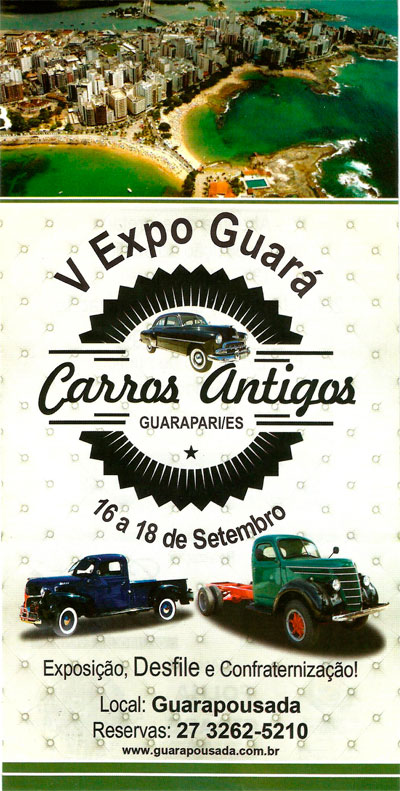 V Expo Guará de Carros Antigos em Guarapari/ES