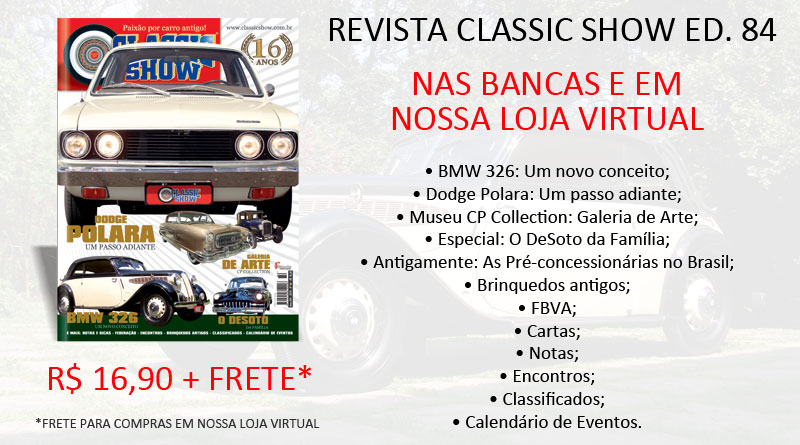 Revista Classic Show edição 84