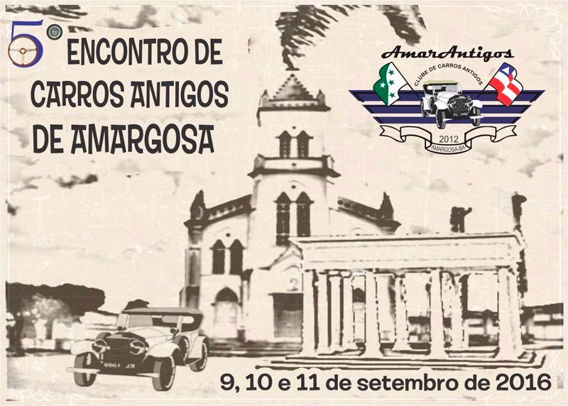 5º Encontro de Carros Antigos de Amargosa/BA