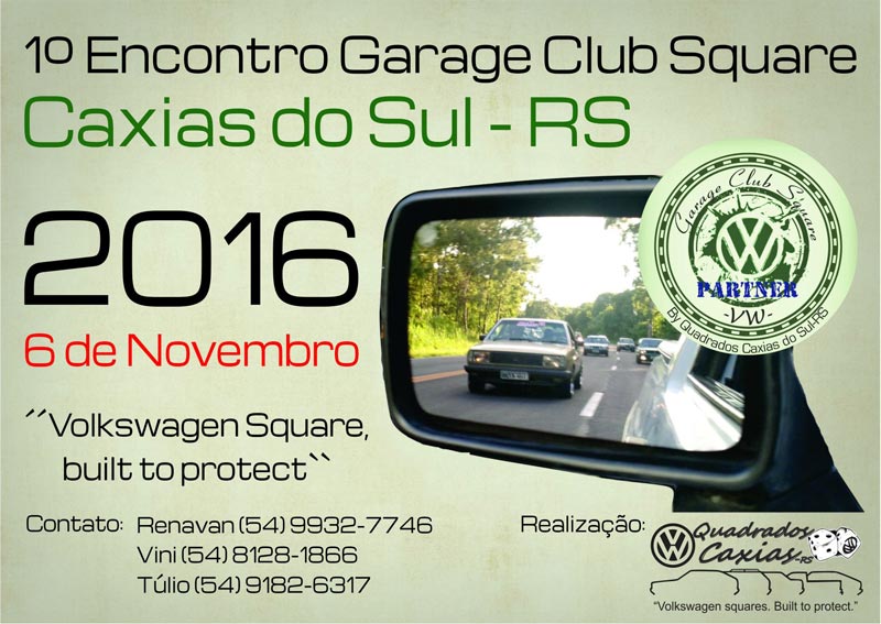 1º Encontro Garage Club Square de Caxias do Sul/rs