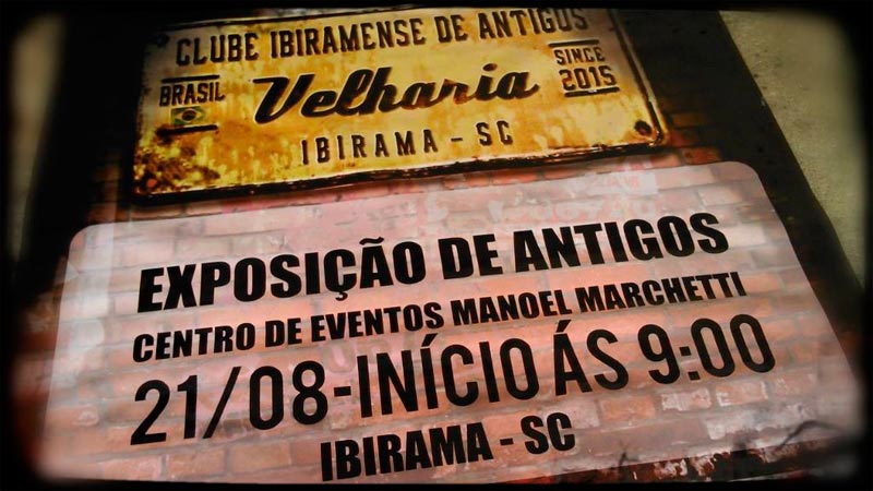 Exposição de Veículos Antigos de Ibirama/SC