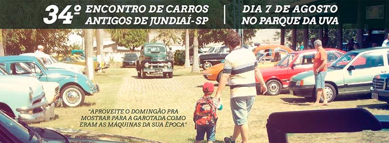 34º Encontro de Carros Antigos de Jundiaí/SP