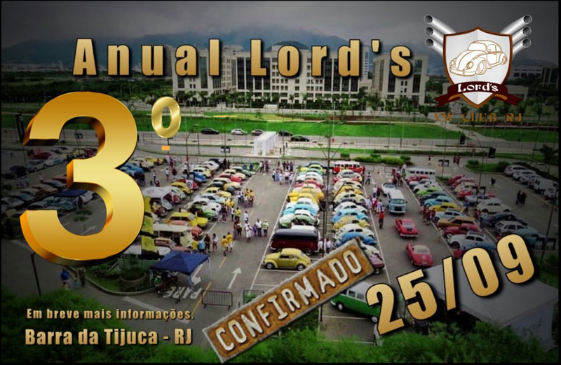 3º Encontro Anual de Carros Antigos Lord's