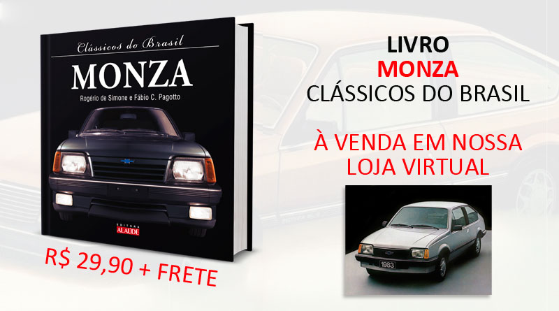 Livro Clássicos do Brasil série Monza