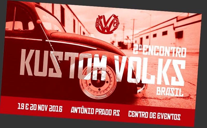 2º Encontro Kustom Volks Brasil em Antônio Prado/RS