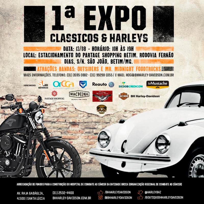 1ª Expo Clássicos & Harleys de Betim/MG