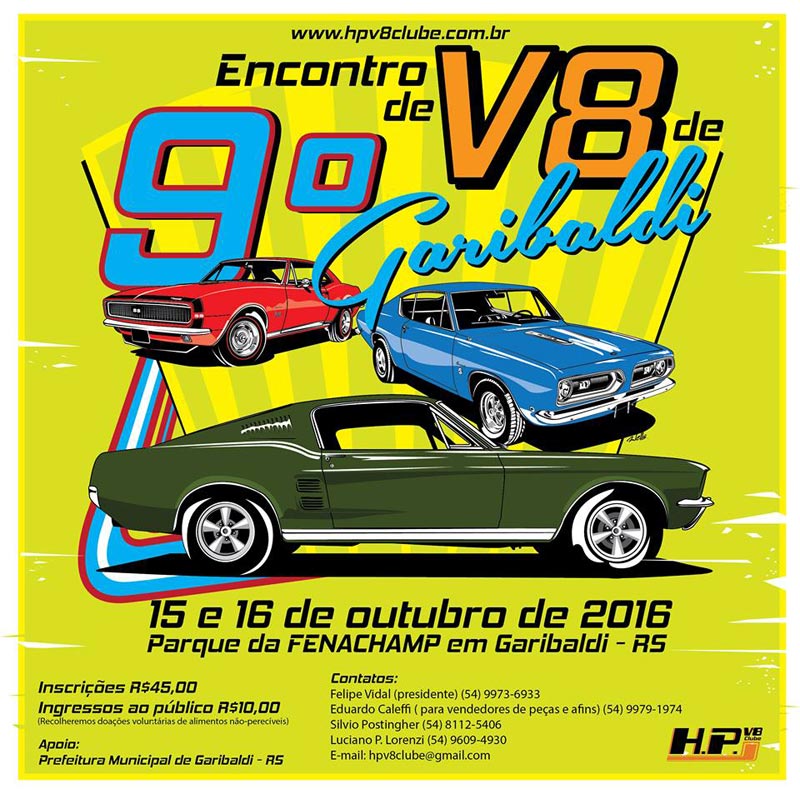 9º Encontro de V8 de Garibaldi/RS