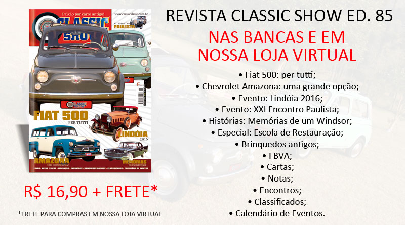 Revista Classic Show edição 85