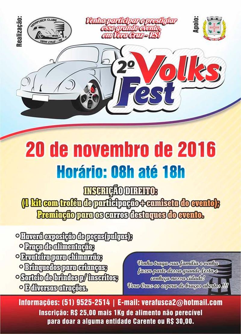 2º Volks Fest de Vera Cruz/RS