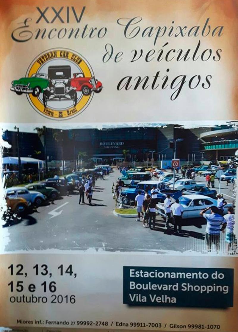 XXIV Encontro Capixaba de Veículos Antigos em Vitória/ES