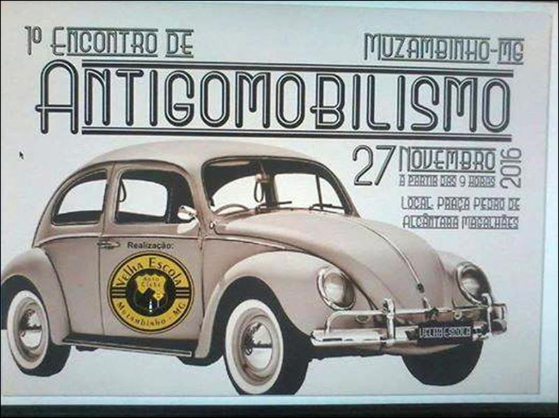 1º Encontro de Antigomobilismo de Muzambinho