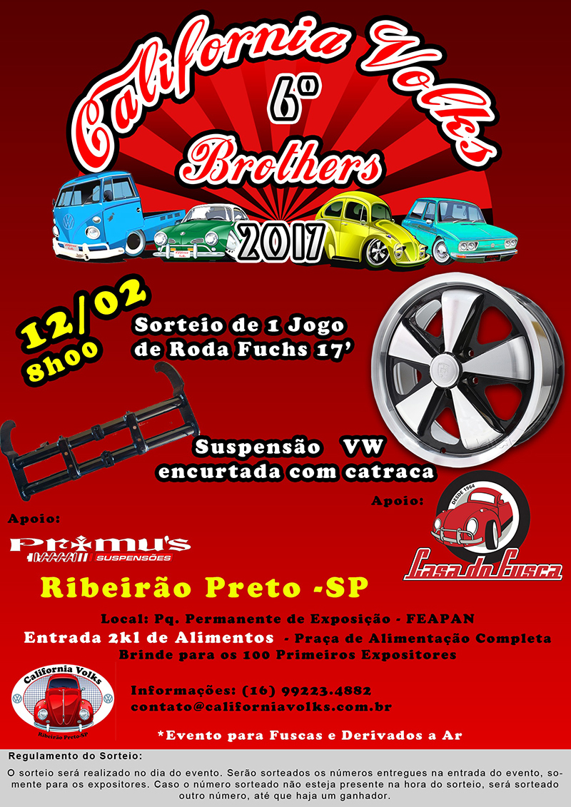 6º California Volks Brother's