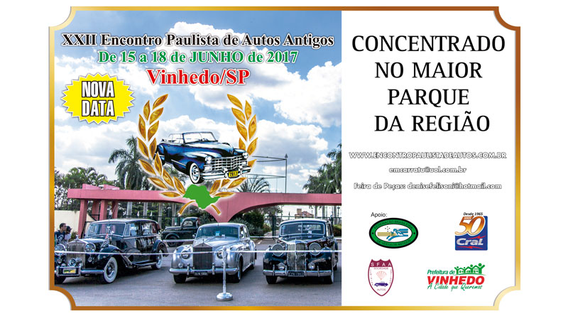 XXII Encontro Paulista de Autos Antigos - Vinhedo/SP