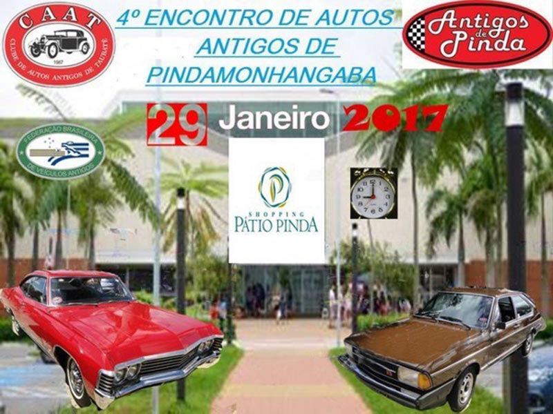 4º Encontro de Autos Antigos de Pindamonhangaba/SP