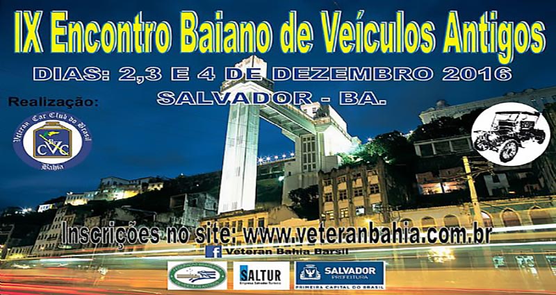 IX Encontro Baiano de Veículos Antigos - Salvador - BA