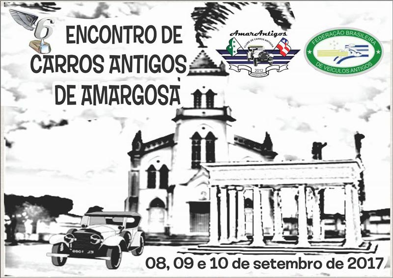 6º Encontro de Carros Antigos de Amargosa/BA