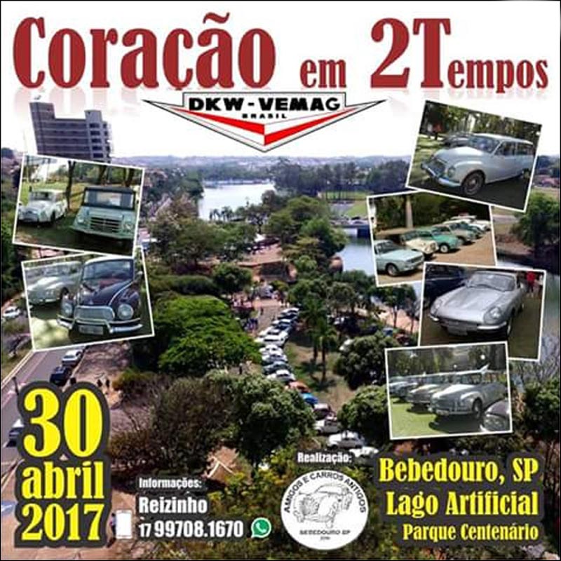 Coração em 2 Tempos - DKW Vemag - Bebedouro/SP