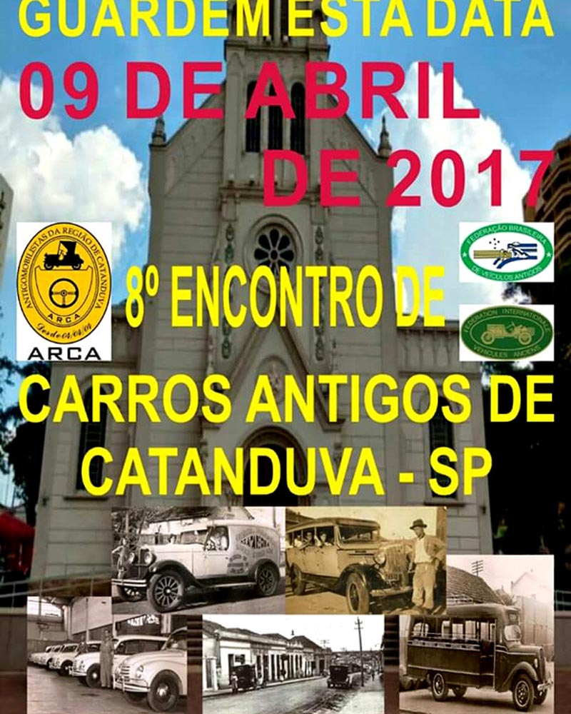 8º Encontro de Carros Antigos de Catanduva/SP