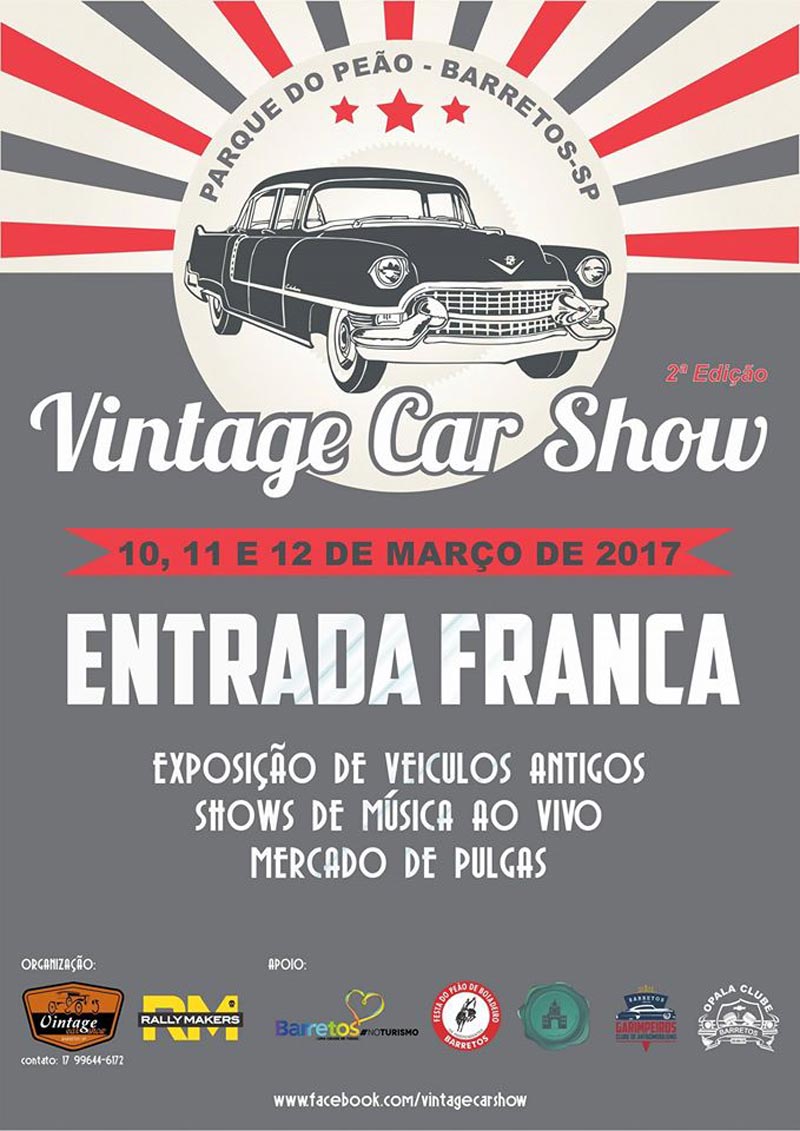 Vintage Car Show - 2ª Edição - Barretos/SP