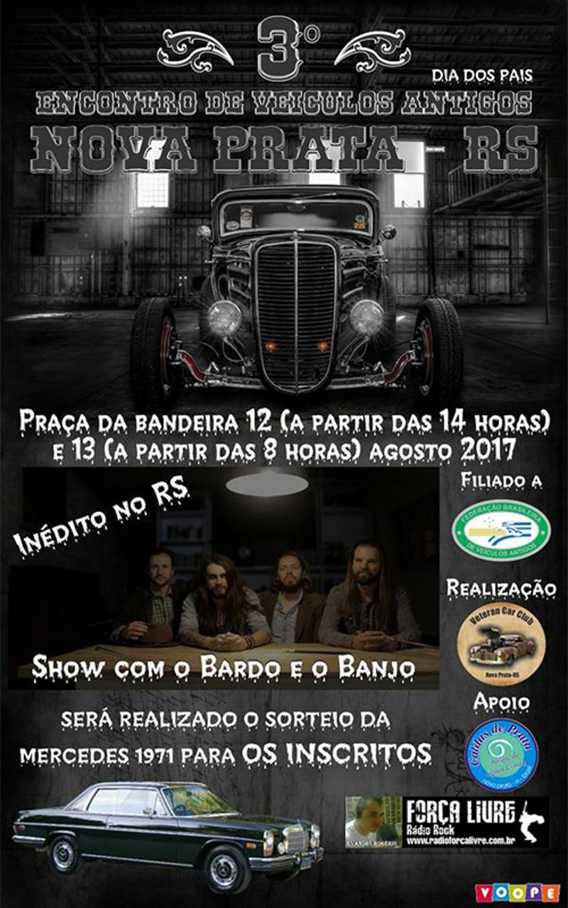 3º Encontro de Veículos Antigos de Nova Prata/RS