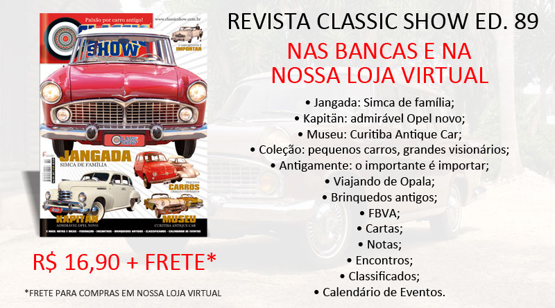 Revista Classic Show edição 89