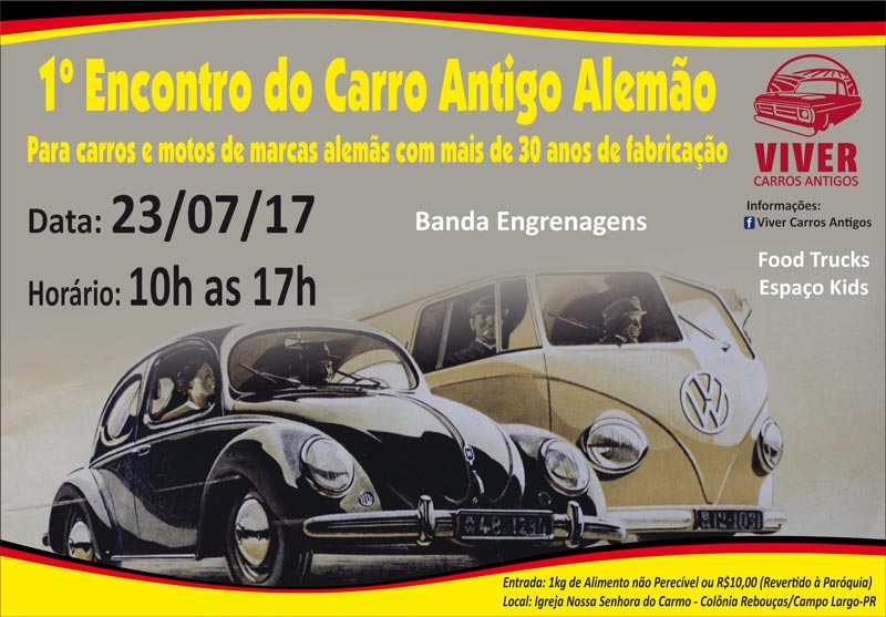 1º Encontro do Carro Antigo Alemão - Campo Largo/PR