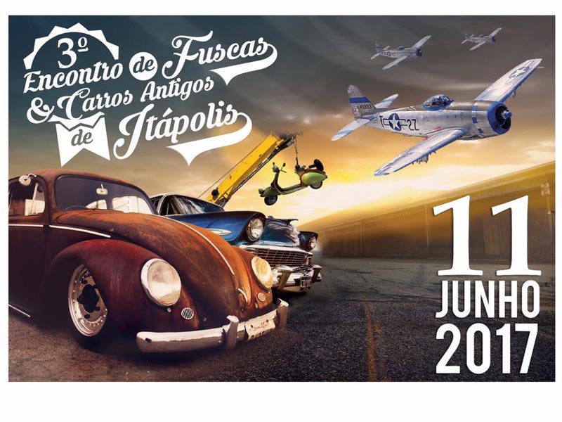 3º Encontro de Fuscas e Carros Antigos de Itápolis/SP