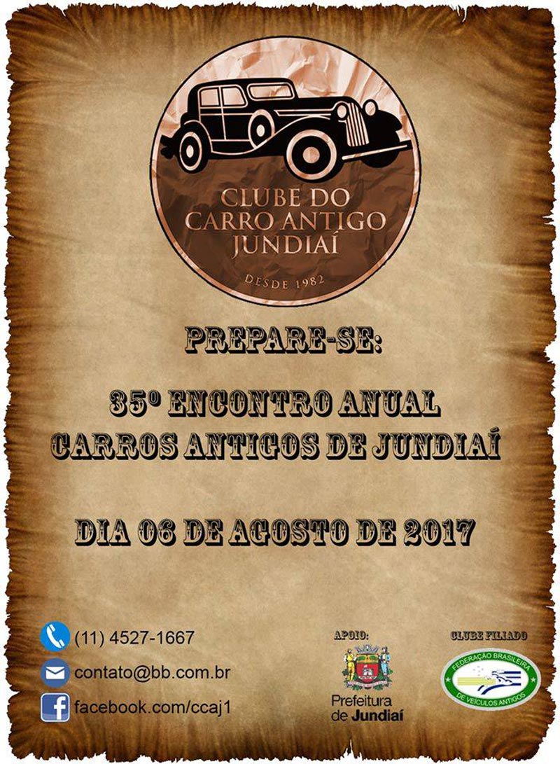 35º Encontro Anual de Carros Antigos de Jundiaí/SP