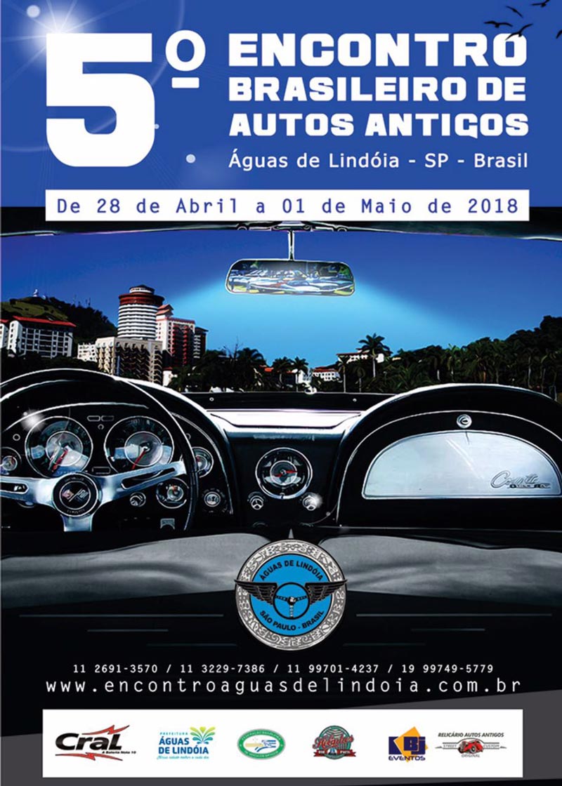 5º Encontro Brasileiro de Autos Antigos - Águas de Lindóia/SP