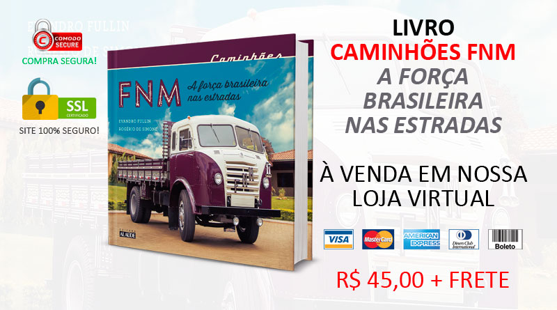 Livro: Caminhões FNM, a força brasileira nas estradas