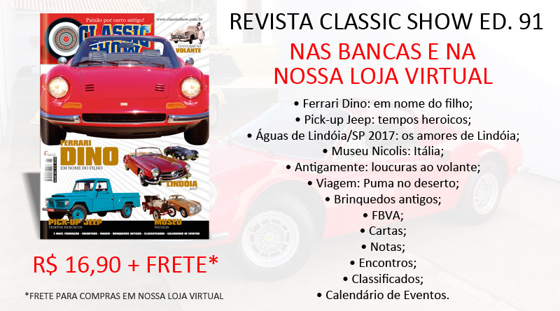 Revista Classic Show edição 91